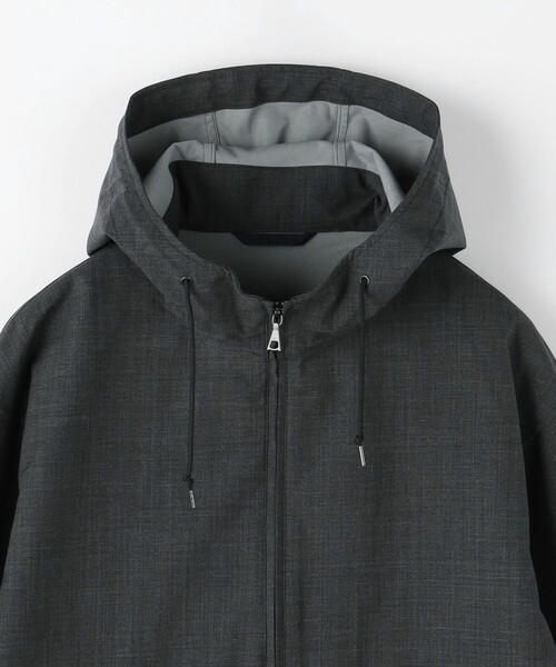 green label relaxing（グリーンレーベルリラクシング）の「T/W 3レイヤー フード ブルゾン ‐撥水・防風‐（ブルゾン・メンズ・グレー/ネイビー・XL/L/S/M）」の21枚目の写真