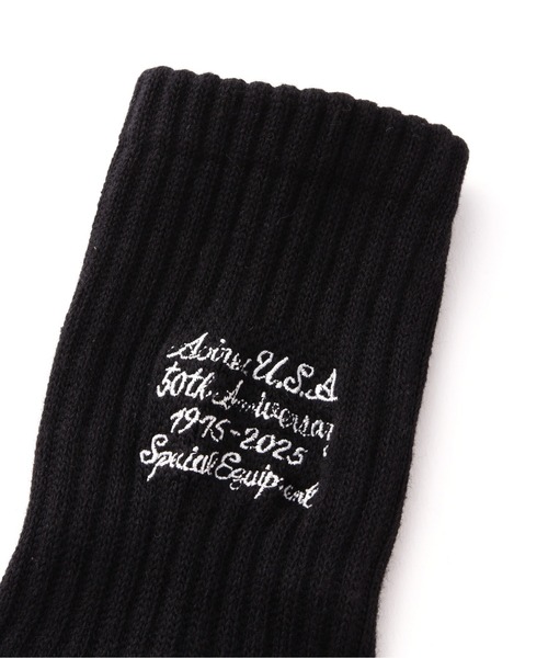 AVIREX（アヴィレックス）の「《直営店限定》50th ANNIVERSARY SOX / 50周年 靴下 / AVIREX / アヴィレックス（ソックス/靴下・メンズ・ホワイト/ブラック・FREE）」の20枚目の写真