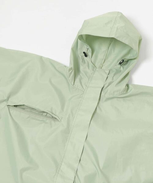 SMELLY（スメリー）の「『WEB限定』because　Mods Poncho（ポンチョ・レディース・ミント/グレー・ONE）」の17枚目の写真