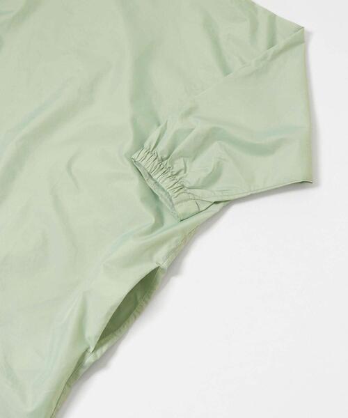 SMELLY（スメリー）の「『WEB限定』because　Mods Poncho（ポンチョ・レディース・ミント/グレー・ONE）」の18枚目の写真