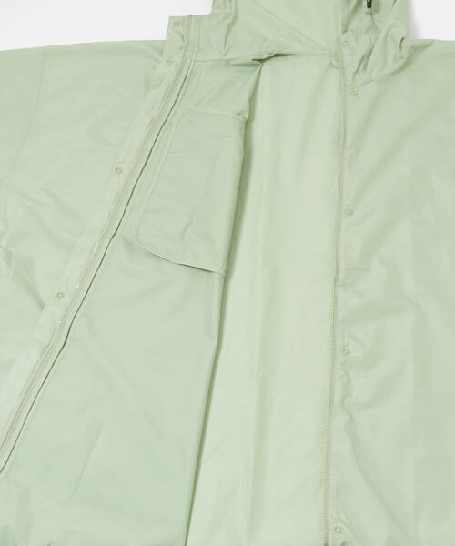 SMELLY（スメリー）の「『WEB限定』because　Mods Poncho（ポンチョ・レディース・ミント/グレー・ONE）」の19枚目の写真