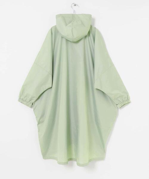SMELLY（スメリー）の「『WEB限定』because　Mods Poncho（ポンチョ・レディース・ミント/グレー・ONE）」の20枚目の写真