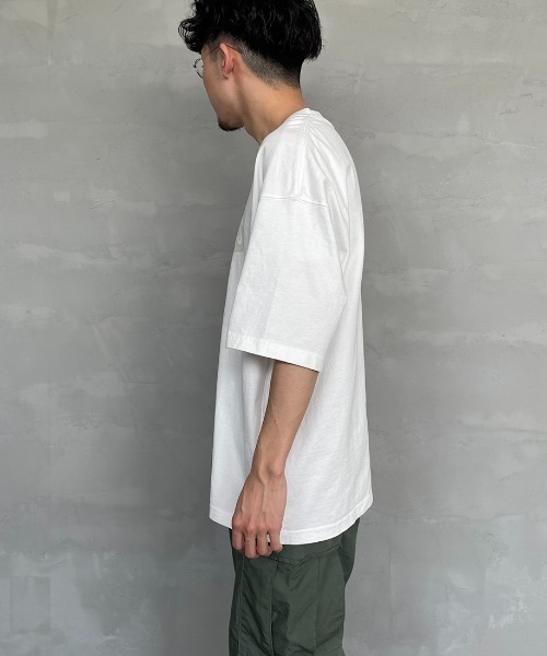 CHUMS（チャムス）の「[CHUMS/チャムス] ヘビーウェイト チャムスロゴ プリントTシャツ（Tシャツ/カットソー・レディース・ブラック/グレイッシュベージュ/ホワイト/ライトグリーン・M/L/XL）」の9枚目の写真