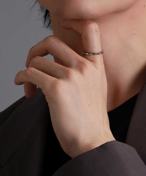 セール】【限定展開】“LH-1”スキニーリング/サージカルステンレス