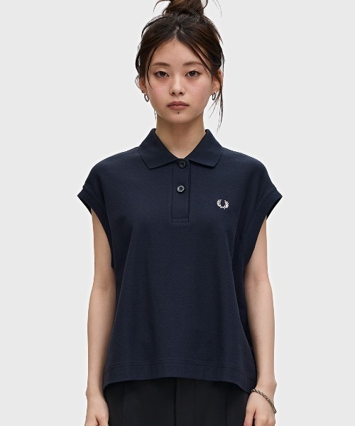 セール】Open-Knit Polo Shirt／オープンニットポロシャツ