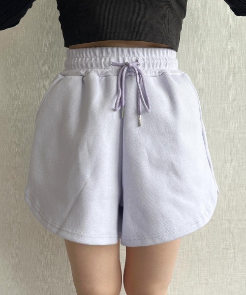 esutoreja(エストレジャ)の「スウェットショートパンツ(スウェットパンツ・レディース・イエロー/パープル/オートミール/ブラック・FREE)」の12枚目の写真