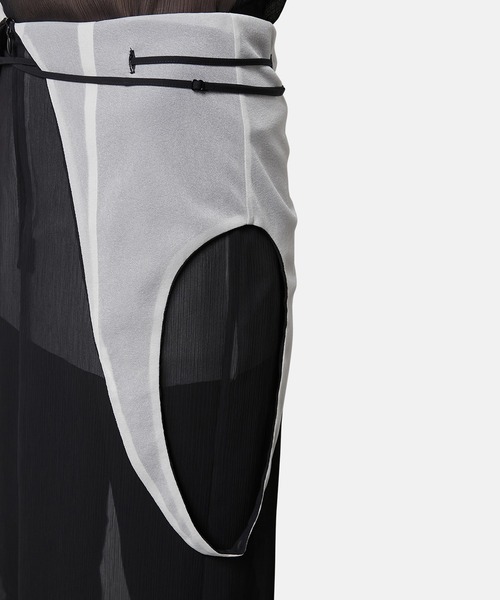 iRENE(アイレネ)の「レギンスセットスカート / Leggins Set Skirt(スカート・レディース・ブラック/オフホワイト・36/38)」の16枚目の写真