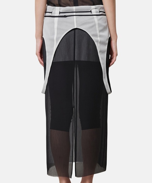iRENE(アイレネ)の「レギンスセットスカート / Leggins Set Skirt(スカート・レディース・ブラック/オフホワイト・36/38)」の14枚目の写真