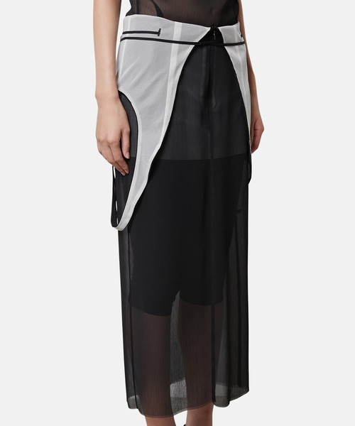 iRENE(アイレネ)の「レギンスセットスカート / Leggins Set Skirt(スカート・レディース・ブラック/オフホワイト・36/38)」の13枚目の写真