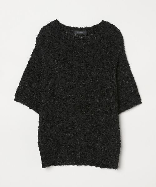 JEANASIS(ジーナシス)の「リボンヤーンプルオーバー SS/452449(ニット/セーター・レディース・ブラック/オフホワイト/ピンク・FREE)」の19枚目の写真