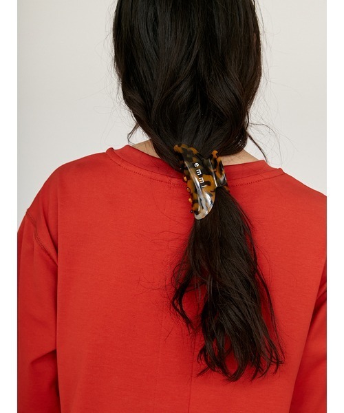 セール】emmiロゴヘアクリップ（バレッタ/ヘアクリップ）｜emmi
