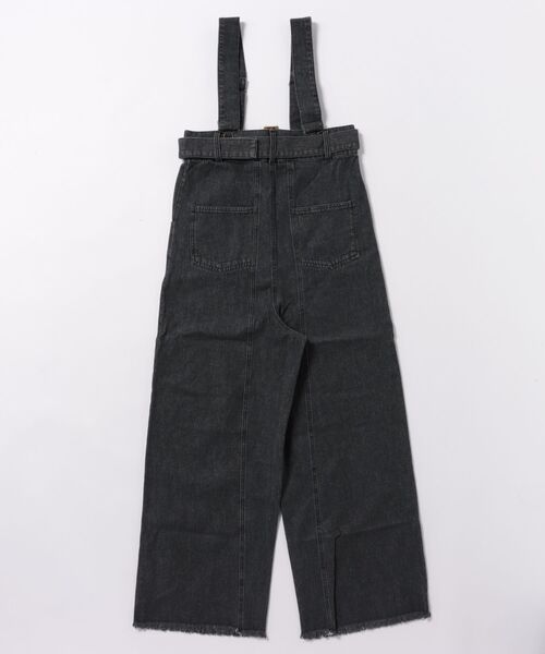 CIEL'AIR（シエルエアー）の「DENIM OVERALLS（ﾃﾞﾆﾑｵｰﾊﾞｰｵｰﾙ)（サロペット/オーバーオール・レディース・ブラック/インディゴブルー・MEDIUM）」の21枚目の写真