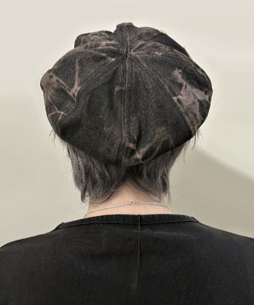 NOVESSEL（ノベセル）の「『NOVESSEL/ノベセル』パッチワークキャスケット【Y】【CN】（キャスケット・レディース・ブラック・FREE）」の7枚目の写真