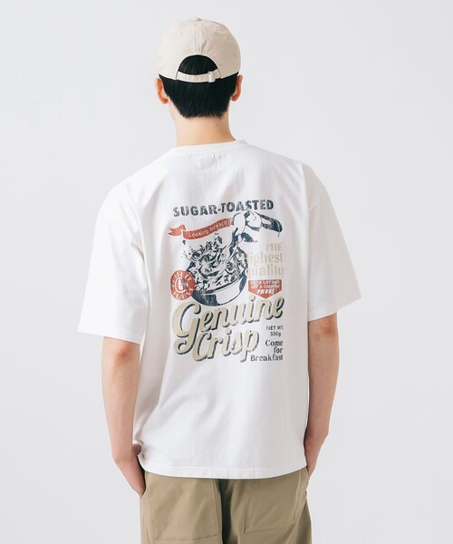 BEAMS HEART(ビームスハート)の「【ユニセックス】アソート フード グラフィック Tシャツ(Tシャツ/カットソー・メンズ・ホワイト/チャコールグレー・SMALL/MEDIUM/LARGE)」の11枚目の写真