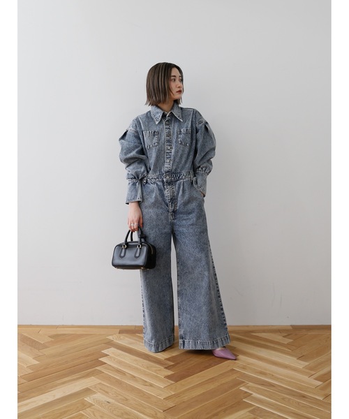 ジャケット・アウター Cara by Katrin Tokyo denim jumpsuit Cara Denim Jumpsuit by Katrin Tokyo