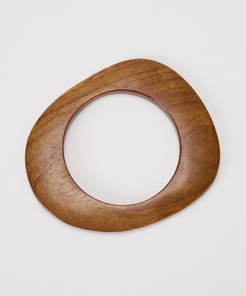 BARNYARDSTORM（バンヤードストーム）の「BARNYARDSTORM / 3連ウッドバングル（バングル/リストバンド・レディース・ブラウン・FREE）」の16枚目の写真