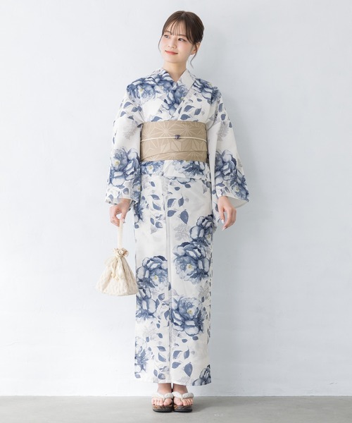 SOUBIEN 浴衣 二部式 セパレート SOUBIEN 浴衣 セット レディース セパレート浴衣 二部式 夏 浴衣