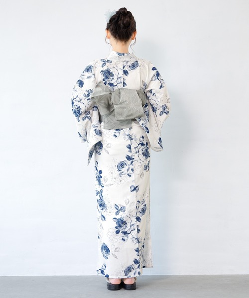 初心者でもプロの着姿”新二部式 セパレート浴衣3点セット（上衣