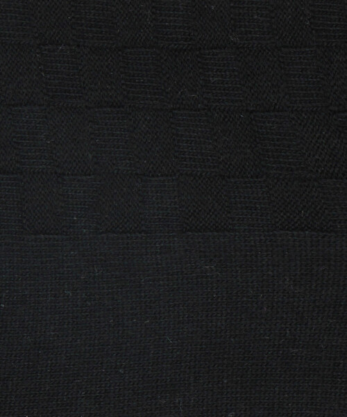 COMME CA ISM（コムサイズム）の「リンクス 市松柄 アンクル ソックス（ソックス/靴下・メンズ・ブラック/チャコール/ネイビー・25-27CM）」の6枚目の写真