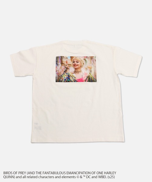 JAM & LINK(ジャムアンドリンク)の「〈ハーレイ・クイン〉半袖Tシャツ(Tシャツ/カットソー・メンズ・ホワイト・S/M/L)」の3枚目の写真
