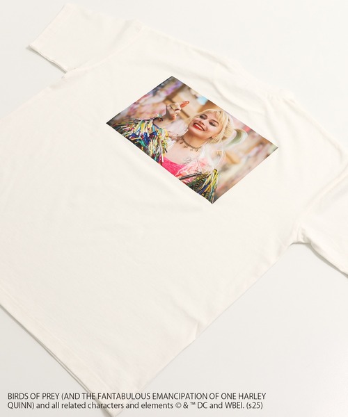 JAM & LINK(ジャムアンドリンク)の「〈ハーレイ・クイン〉半袖Tシャツ(Tシャツ/カットソー・メンズ・ホワイト・S/M/L)」の10枚目の写真