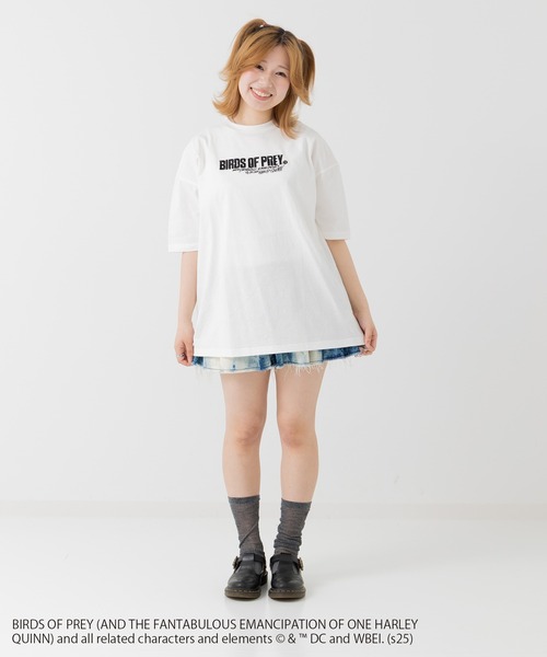 JAM & LINK(ジャムアンドリンク)の「〈ハーレイ・クイン〉半袖Tシャツ(Tシャツ/カットソー・メンズ・ホワイト・S/M/L)」の12枚目の写真