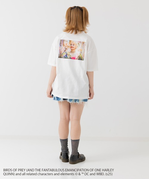 JAM & LINK(ジャムアンドリンク)の「〈ハーレイ・クイン〉半袖Tシャツ(Tシャツ/カットソー・メンズ・ホワイト・S/M/L)」の13枚目の写真