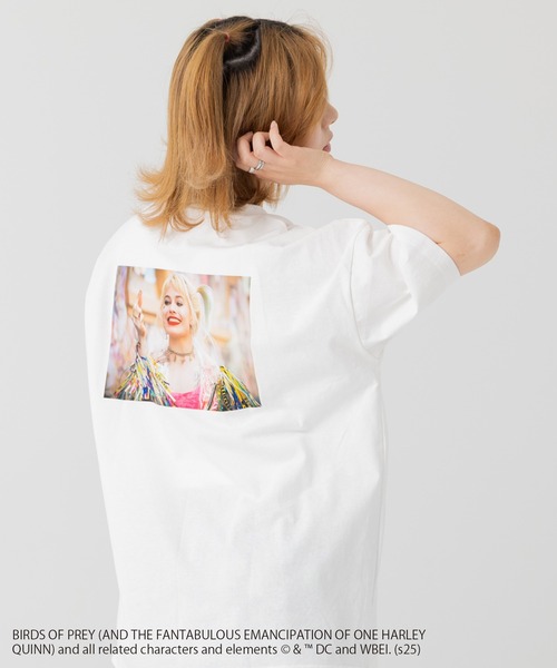 JAM & LINK(ジャムアンドリンク)の「〈ハーレイ・クイン〉半袖Tシャツ(Tシャツ/カットソー・メンズ・ホワイト・S/M/L)」の15枚目の写真