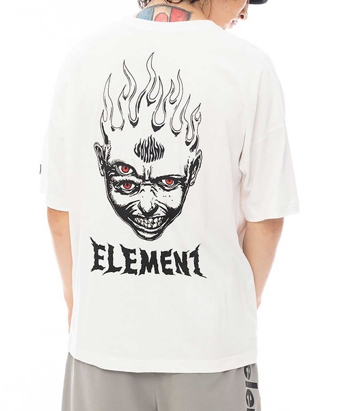 ELEMENT（エレメント）の「ELEMENT JOHANN WWFE SS（Tシャツ/カットソー・メンズ・ブラック/ホワイト・L/M）」の6枚目の写真