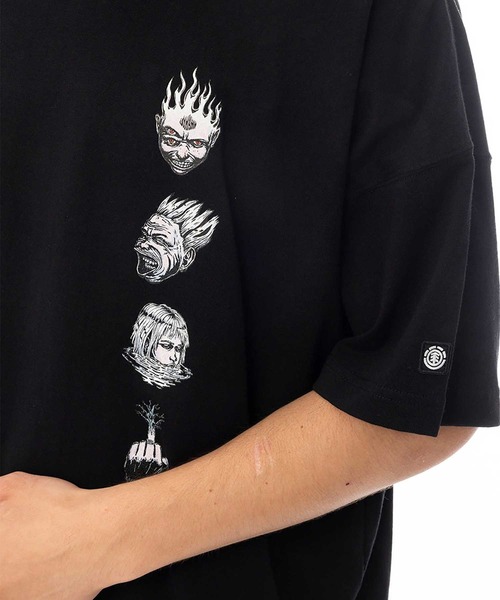 ELEMENT（エレメント）の「ELEMENT JOHANN WWFE SS（Tシャツ/カットソー・メンズ・ブラック/ホワイト・L/M）」の13枚目の写真