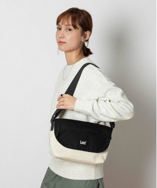 Lee(リー)の「Lee(リー)【レディース】メッセンジャーバッグ(ショルダーバッグ・レディース・カーキブラウン/ブラック・ONE SIZE)」の10枚目の写真