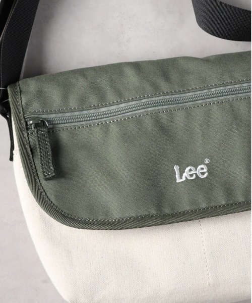 Lee(リー)の「Lee(リー)【レディース】メッセンジャーバッグ(ショルダーバッグ・レディース・カーキブラウン/ブラック・ONE SIZE)」の3枚目の写真