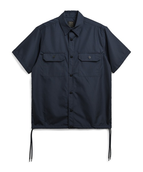 TAION（タイオン）の「【TAION(タイオン)】〈ユニセックス〉ノンダウン ミリタリー ハーフスリーブシャツ（シャツ/ブラウス・メンズ・ダークネイビー/その他3/ダークグリーン/オフホワイト/ダークオリーブ/ブラック/ダークグリーン系/オリーブ・S/M/L/XL/XS）」の13枚目の写真