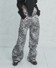 SETUP-EXE★韓国★人気★LEOPARD LACE PANTS 2色 SETUP-EXE☆韓国☆人気☆LEOPARD LACE PANTS 2色