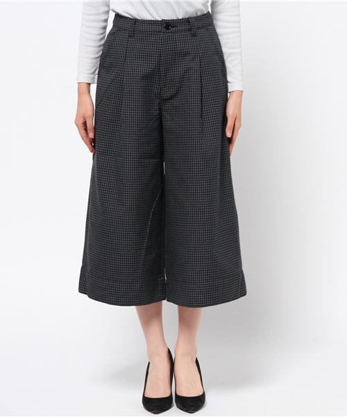 ikka(イッカ)の「キュロットパンツ(その他パンツ・レディース・ブラック/チャコールグレー・MEDIUM/LARGE)」の3枚目の写真
