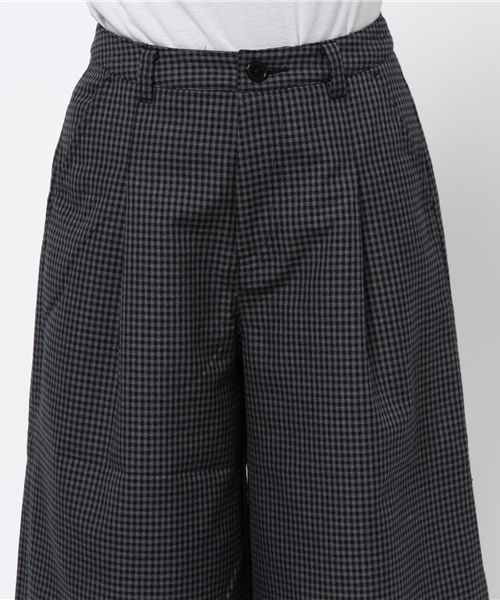 ikka(イッカ)の「キュロットパンツ(その他パンツ・レディース・ブラック/チャコールグレー・MEDIUM/LARGE)」の6枚目の写真