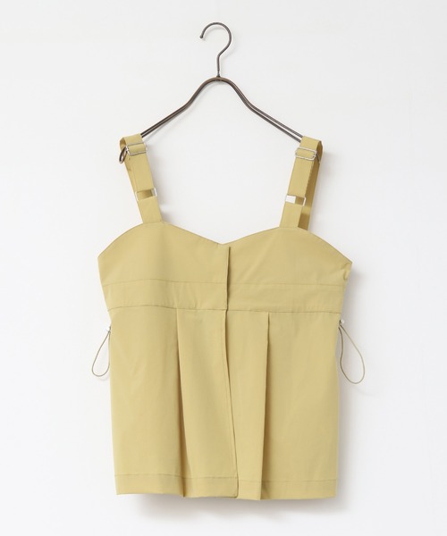 hunch(ハンチ)の「【接触冷感】2WAY バックドロストビスチェ(ベスト・レディース・モカ/イエロー/ブラック・FREE)」の8枚目の写真