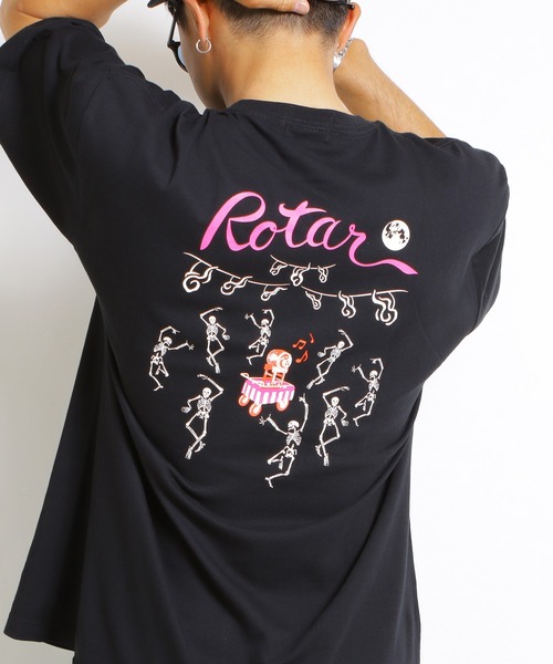 ROTAR（ローター）の「Bon odori Tee（Tシャツ/カットソー・メンズ・グリーン系その他/ブラック/ホワイト・MEDIUM/LARGE/X-LARGE/SMALL）」の2枚目の写真