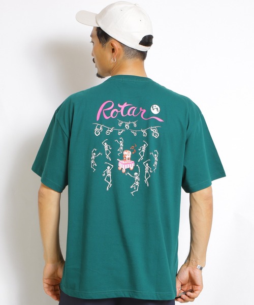 ROTAR（ローター）の「Bon odori Tee（Tシャツ/カットソー・メンズ・グリーン系その他/ブラック/ホワイト・MEDIUM/LARGE/X-LARGE/SMALL）」の9枚目の写真