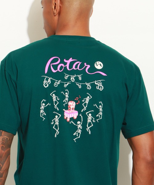 ROTAR（ローター）の「Bon odori Tee（Tシャツ/カットソー・メンズ・グリーン系その他/ブラック/ホワイト・MEDIUM/LARGE/X-LARGE/SMALL）」の4枚目の写真
