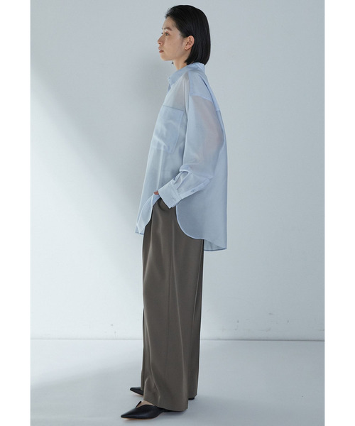 1er Arrondissement ワイドパンツ ワンタックストレートワイドパンツ】｜1er Arrondissement