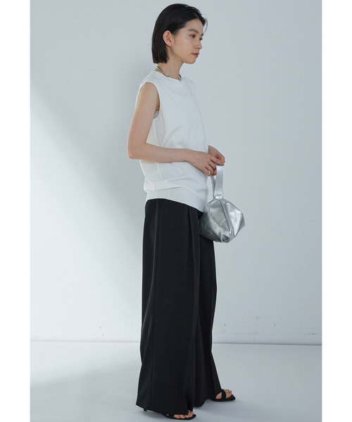 1er Arrondissement ワイドパンツ ワンタックストレートワイドパンツ】｜1er Arrondissement