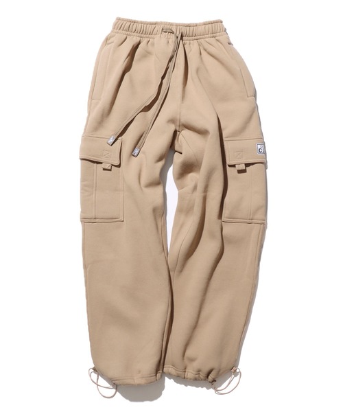 PRO CLUB (プロクラブ)の「Pro Club/プロクラブ Heavyweight Fleece Cargo Pants スウェットパンツ カーゴパンツ(スウェットパンツ・メンズ・ブラック/ヘザーグレー/カーキ・M/L/XL)」の3枚目の写真