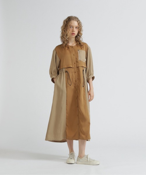 COLOR SCHEME LONG SHIRTS/カラースケームロングシャツ（シャツ