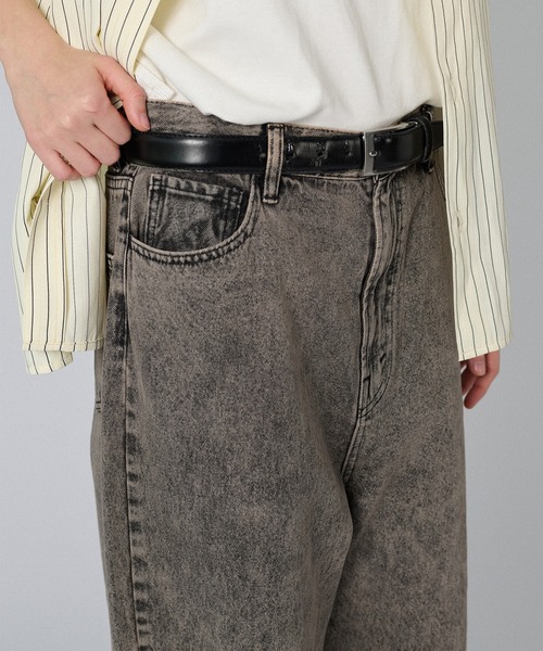 ONCILY（オンシェリー）の「SEMI-FLARED DENIM PANTS / セミフレアデニムパンツ（デニムパンツ・メンズ・ブラック/ブラック系その他/インディゴブルー/ブルー系その他・SMALL/MEDIUM/LARGE）」の12枚目の写真