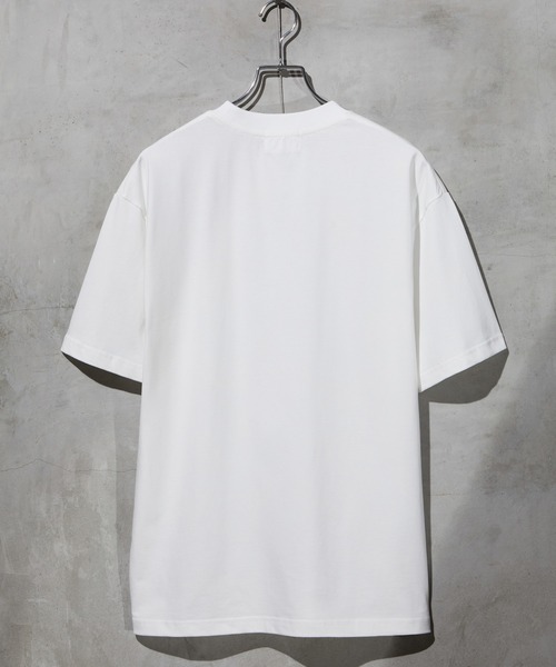 WEARSTAND(ウェアスタンド)の「【WEARSTAND/ウェアスタンド】 One Point Embroidery T-Shirt (HEART) / ワンポイント刺繍Tシャツ(HEART)(Tシャツ/カットソー・メンズ・ブラック/ホワイト・LARGE/MEDIUM/X-LARGE)」の10枚目の写真