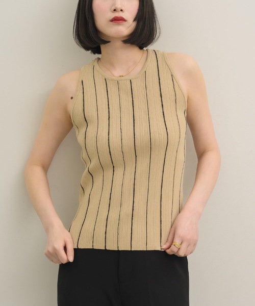 入手困難 ETRE TOKYO 新作 完売 マルチストライプニットタンクトップ 入手困難 ETRE TOKYO 新作 完売 マルチストライプニットタンクトップ