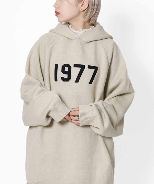 FOG ESSENTIALS(エフオージーエッセンシャルズ)の「FOG ESSENTIALS/エッセンシャルズ 1977 HOODIE KNIT フーディー パーカー プルオーバー(パーカー・メンズ・ホワイト/ブラック・L/M)」の17枚目の写真