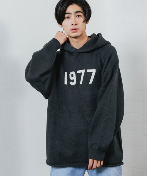 FOG ESSENTIALS(エフオージーエッセンシャルズ)の「FOG ESSENTIALS/エッセンシャルズ 1977 HOODIE KNIT フーディー パーカー プルオーバー(パーカー・メンズ・ホワイト/ブラック・L/M)」の12枚目の写真