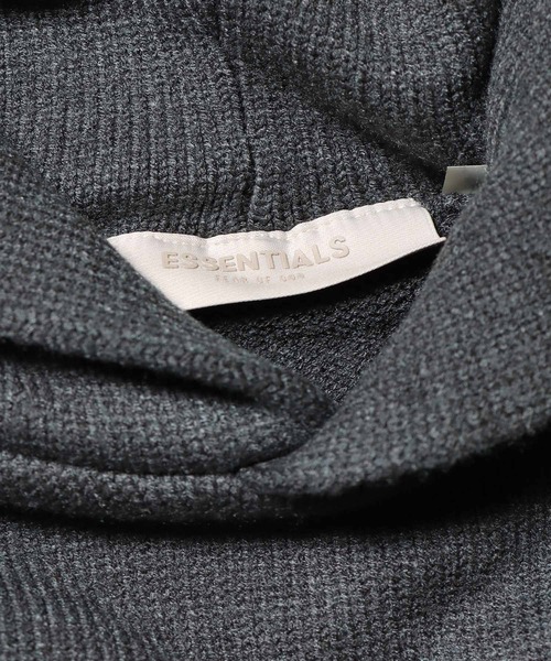 FOG ESSENTIALS(エフオージーエッセンシャルズ)の「FOG ESSENTIALS/エッセンシャルズ 1977 HOODIE KNIT フーディー パーカー プルオーバー(パーカー・メンズ・ホワイト/ブラック・L/M)」の6枚目の写真